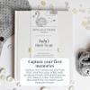 Baby First Year Book - Heirloom Keepsake Baby Memory Book to Record Important Milestones, Photos & More - Pregnancy Books (Sky Blue,112 Pages) view 3