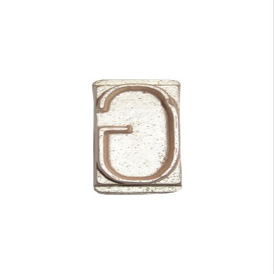 2" Tall Characters (Letter G)