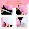 Baby Shower Party Decorations 121 Pieces Elephant Party Supplies Include Backdrop Banner Balloons Tablecloth and Cake Toppers for Baby Shower Gender Reveal Elephant Theme Birthday Party (Girl Style) view 3