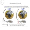 globes 8-Inch netic Levitation Light Globe, Floating Head Light, Sphere Light, Press Light for Office Home Geographic Globes view 2