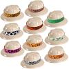 Haysandy 30 Sets Safari Party Hats - Jungle Explorer Adventure Helmet Hats with Stickers Costume for Kids Boys Girls Decoration Birthday Party Supplies view 1