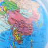 globes 85mm World Globe Atlas Map With Swivel Stand Geography Educational Toy Home Office Ideal Miniatures Office Gadgets Geographic Globes view 4