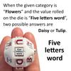 Patent Game Die for Scattegories Games view 4