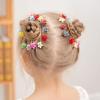 128PCS Baby Girls Mini Hair Claw Clips Flower Hair Hair Accessories Barrattes for School Girls Kids Teens view 4