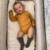 iCradle 28 inch Reborn Baby Dolls Boy Huge Doll Soft Body Baby Doll Realistic Baby Doll Lifelike Newborn Baby Doll Toy for Ages 3+ and Collection view 3