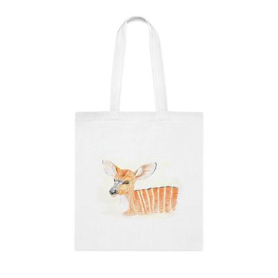 SpreadPassion Baby Nyala Tote Bag, Baby Nyala Tote Gift, Baby Nyala Shoulder Bag, Baby Nyala Reusable Bags, Birthday Christmas Basket Gag Gift Idea, Gift For Her, Gift For Him, Women Tote Bag