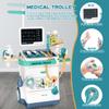 Sotodik Doctor Kit for Kids 26 Accessories Pretend Medical Station Set for Boys & Girls Mobile Cart with Stethoscope and Medical Toy Accessories for Ages 3 and Up Children Role Play Educational Toys view 4