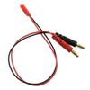 ZZHXSM JST Male to 4mm Banana Plug Battery RC Balanced Charging Cable Connector Adaptor Lead Cable (30CM/20AWG) view 1
