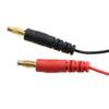 ZZHXSM JST Male to 4mm Banana Plug Battery RC Balanced Charging Cable Connector Adaptor Lead Cable (30CM/20AWG) view 3