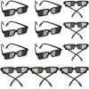 12 Pack Sunglasses Rear View Mirror Sunglasses Real Detective Glasses for Kids Anti Track See Behind You with Inside the Lens Mirrors Detective Gadgets for Personal Security Party Favor view 1