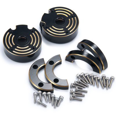 Zolikar 2PCS RC Heavy Duty Portal Drive Housing Steering Counterweight for 1/10 TRX-4 TRX-6 Upgrades