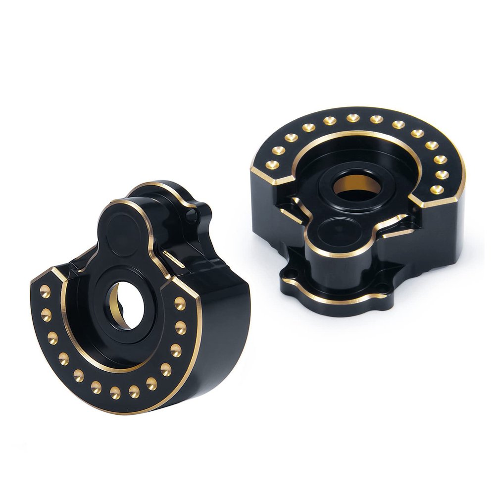 Zolikar 2PCS RC Outer Portal Drive Housing Counterweight 93g for TRX4 Brass TRX-4 TRX-6 Upgrades