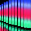 SHQDD 200 PCS LED Foam Sticks, Bulk Glow Sticks, Foam Glow Sticks for Wedding with 3 Modes Colorful Flashing, Glow in the Dark Party Supplies for Wedding, Raves, Concert, Sporting Events view 1