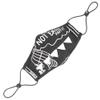 DEVIL SHACKLES Dinosaur Comic Burning Flower Tooth Mask Children's Mask Halloween Party Ball Accessories view 1