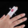 Toyvian Scary Prank Toys: Fake Nail Through Finger Trick with Realistic Bloody Look - Fake Bloody Finger Nail Trick Prank for Halloween, April Fools Party Props for Adults view 1