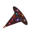 BIKINSEX Flame Fire Skulls Halloween Witch Hat Witch Costume Accessory for Halloween Christmas Party view 3