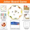 Grhonior Marbles and Jokers Board Game Pegs and Jokers Real Solid Wood (Pine) Game Board Wooden for 2-8 Players 8 Game Boards 8 Colors 40 Marbles 4 Boxes Card view 3
