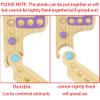 Grhonior Marbles and Jokers Board Game Pegs and Jokers Real Solid Wood (Pine) Game Board Wooden for 2-8 Players 8 Game Boards 8 Colors 40 Marbles 4 Boxes Card view 4