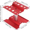 GORHLady RC Car Work Stand, RC Car Work Stand Repair Workstation Remote Control Car Repair Station and Screw Plate Set for 1/8 1/10 1/12 1/16 Scale RC Cars(Red) view 3