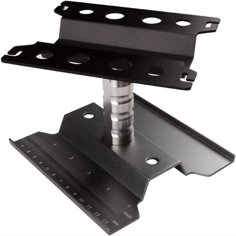 GORHLady RC Car Work Stand, RC Repair Stand 360 Degree Rotation Lift Aluminum Alloy RC Repair Work Station for 1/8 1/10 1/12 1/16 1/18 Scale RC Crawler Truck