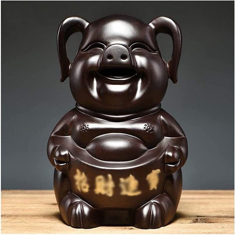 NIUBB Cartoon Money Pot The Piggy Bank is a Handmade Crafts Piggy Bank Birthday Gift for Girls Boys Children or Used as Home Decorations Money Pot (Color : OneColor)