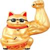 NIUBB Cartoon Piggy Bank Piggy Bank Lucky cat Vigorous arm Creative Lucky cat Opening Gift Small Ornament Capacity Piggy Bank (Color : OneColor) view 1