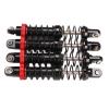 4PCS RC Shock Absorber Oil Adjustable RC Damper Set with Dual Springs for Traxxas 1/10 RC Truck Crawler/Axial SCX10/Tamiya CC01/Wraith RR10 (80mm) view 3