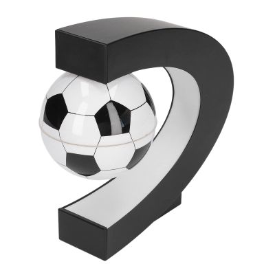 Levitating Soccer, ABS Material 100240V Wide Applicability Magnetic Levitation Soccer Magnetic Float with C Shape Base for Office US Plug