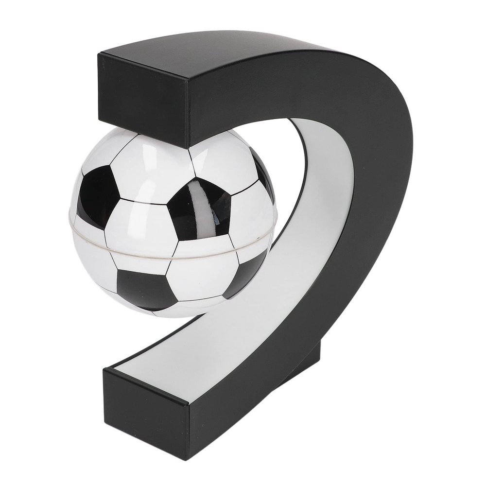 Levitating Soccer, ABS Material 100240V Wide Applicability Magnetic Levitation Soccer Magnetic Float with C Shape Base for Office US Plug