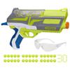 NERF Hyper Impulse-40 Blaster, 30 Nerf Hyper Rounds, Spring-Open Instant Reload Hopper, Up to 110 FPS Velocity, Eyewear Included view 1