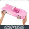 Barbie Hot Wheels RC Corvette from The Movie, Full-Function Remote-Control Toy Car Holds 2 Dolls view 3