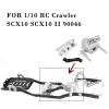 RCMYou Upgrades Part for 1/10 SCX10 & SCX10 II 90046 313mm 12.3 Inch Wheelbase Chassis Frame,Metal Prefixal Gearbox & Drive Sharft & Gearbox Hops Up view 2