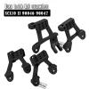 RCMYou RC Shock Tower Shocks Hoops Upgrades Part for 1/10 SCX10 II 90046 90047 Crawlers Truck Car,4PCS Aluminum Rear Front RC Shocks Tower Shock Hops Up (Black) view 2