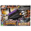 Marvel Mech Strike Mechasaurs Black Panther Sabre Claw Blaster, NERF Blaster with 3 Darts, Role Play Super Hero Toys for Kids Ages 5 and Up view 2
