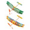 Sosoport 2Pcs Rubber Band Powered Airplane Models, Airplane Toys for Kids Children view 1