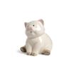 DEMDACO Piggy Pink and White 6 x 6 Inch Ceramic Stoneware Money Bank view 2