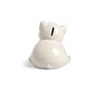 DEMDACO Piggy Pink and White 6 x 6 Inch Ceramic Stoneware Money Bank view 4