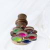 Antique Nautical Kaleidoscope Brass Handmade Double Wheel Kaleidoscope,Unique Kaleidoscope,Classic Kaleidoscope Engrave Kaleidoscope view 3