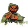 Fun World Grave Breaker Jack-O'-Lantern 45" Decoration Prop, Orange Green view 1