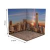 1/12 Scale Backdrop Scene Model Display Photo Board for Soldier Model Scane Drama , City view 4