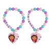 LUV HER Gabby's Dollhouse Girls BFF 6 Piece Toy Jewelry Box Set with 2 Rings, 2 Bead Bracelets and Snap Hair Clips Ages 3+ view 4