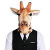 HENGYUTOYMASK Deer Mask Animal Head Giraffe Latex Mask Halloween Costume Cosplay Dress view 1