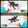 FRUSE Remote Control Dinosaur Toys,RC Walking Robot Dinosaur w/Light Tracing,Spray Mist,LED Light,Roaring,Jurassic Dinosaur Toys,Toys for Kids Girls Age 3 4 5 6 7 8 view 4