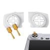 RC Lengthen Control Sticks Joystick + Speed Controller Pitman Fixator for DJI Mini 3/Mini 3 Pro/Mavic 3 RC Drone Remote Controller Accessories Thumb Stick Rocker (Gold) view 1