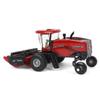ERTL 1/64 Case IH WD2505 Windrower with RD165 Rotary Head and Sickle Bar Head 44282 view 4