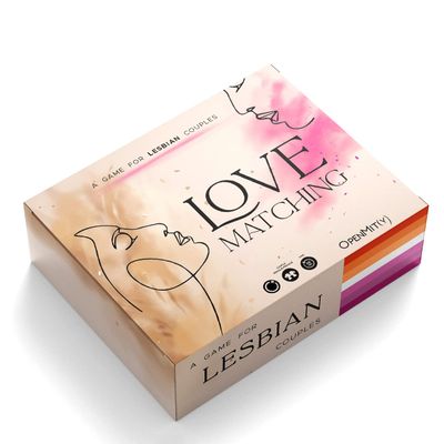 OpenMity Card Game Love Matching for Lesbian Couples Perfect Game for Lesbian Date Night