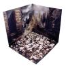 1/12 Scale Backdrop Scene Model Display Photo Board for Soldier Model Scane Drama , Debris view 2