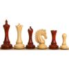 Royal Chess Mall - 4.6" Avant Garde Luxury Staunton Chess Pieces Only Set - Triple Weighted - Bud Rosewood & Boxwood view 1