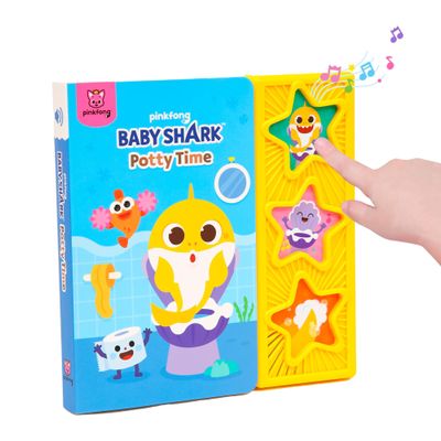 Pinkfong Baby Shark Potty Time Sound Book | Interactive Potty Training Storybook | Educational Learning Book for Preschoolers and Toddlers 1-3