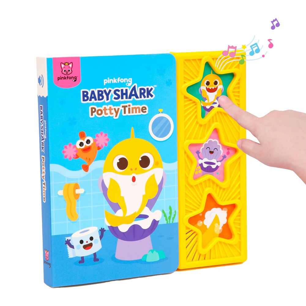 Pinkfong Baby Shark Potty Time Sound Book | Interactive Potty Training Storybook | Educational Learning Book for Preschoolers and Toddlers 1-3